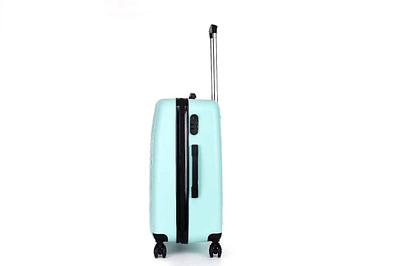 Пластиковый дорожный чемодан Hippo 45 л Голубой