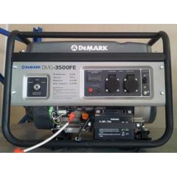 Бензиновый генератор - DEMARK - DMG 2500 F(2.5 кВт, 230 В, ручной старт, бак 15 л)