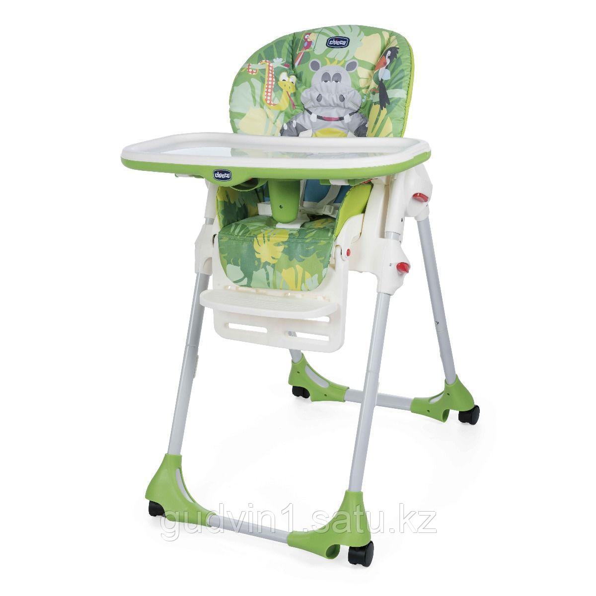 Chicco: Стульчик для кормления Polly Easy Happy Jungle 1084758