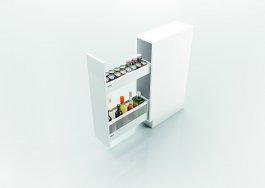 Выдвижной ящик TANDEMBOX ANTARO узкий ящик M/C 450 с 1-м релингом Orion grey