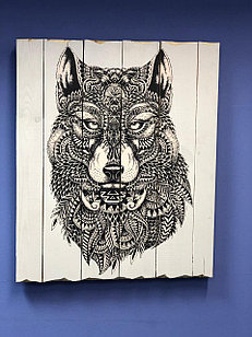 Картина «Волк» 50×60 см