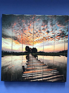 Картина «Мостик к реке» 60×80 см