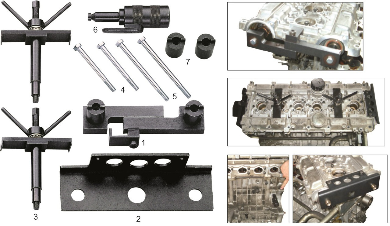 JTC Набор фиксаторов распредвала и коленвала (VOLVO 850,960,S40,S70,S90) JTC - фото 4 - id-p60653439