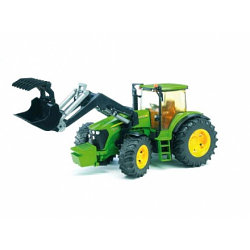 Трактор John Deere 7930 с ковшом