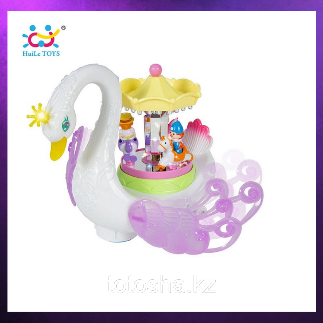Huile Toys Лебедь карусель