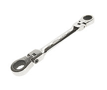 JTC Ключ накидной 10х12мм трещоточный шарнирный L=150мм JTC