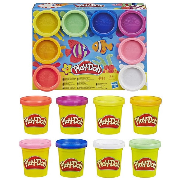 Hasbro Play-Doh Набор пластилина, 8 цветов - фото 4 - id-p60667091