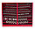 JTC Набор головок торцевых 1/2" 6-ти гранных 10-32мм глубоких в металлическом шкафу 137 предметов JTC, фото 2