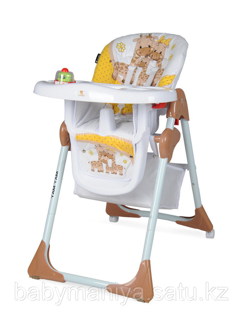 Стульчик для кормления Lorelli Yam Yam Бежево - Желтый / Beige & Yellow FAMILY 1803