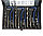 JTC Набор инструментов для восстановления резьбы М6, М8, М10 12 предметов в кейсе JTC, фото 2