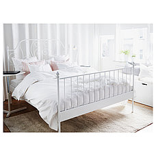 Кровать ЛЕЙРВИК белый 140х200 ИКЕА, IKEA, фото 2