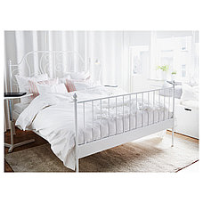 Кровать ЛЕЙРВИК белый Лурой 160х200 ИКЕА, IKEA, фото 2