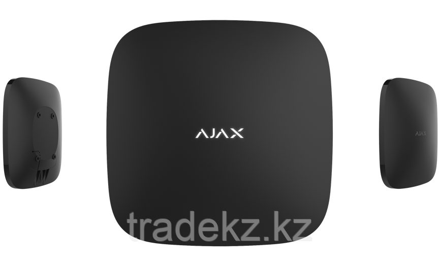 Интеллектуальная централь системы безопасности Ajax Hub Plus, черный, Ethernet, Wi-Fi, 3G, две SIM-карты