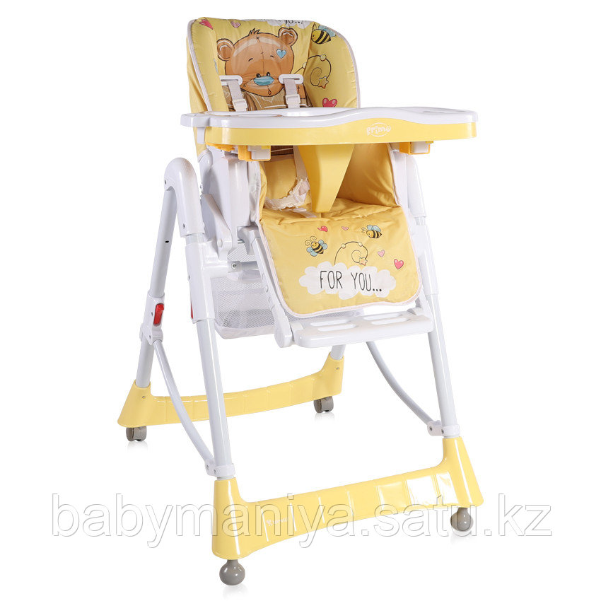 Стульчик для кормления Lorelli Primo Желтый / Yellow Bear 1919