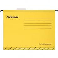 Подвесная папка Esselte "PendaFlex Standart", А4, картон, 205 г/м2, желтая