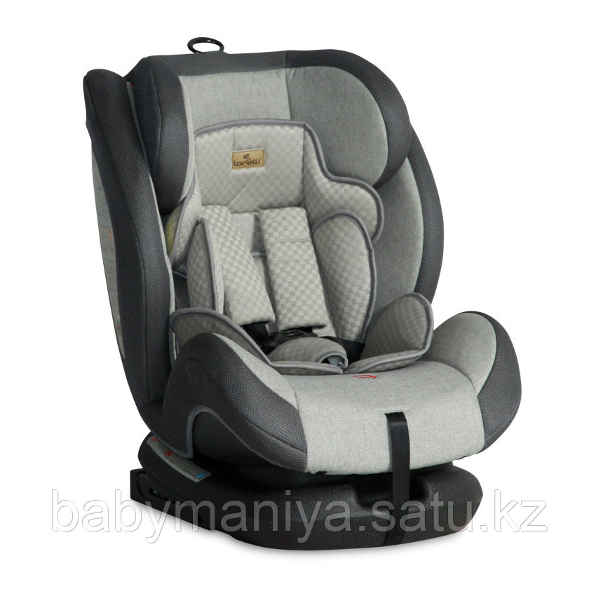 Автокресло 0-36 кг Lorelli RIALTO Isofix (BBC-Q5) Серый / Grey 1843