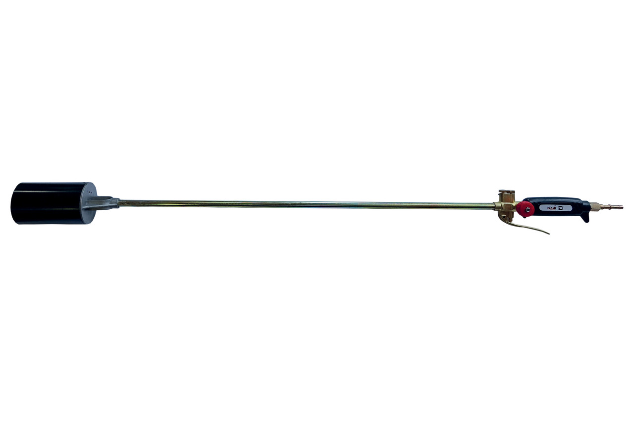 Горелка газовоздушная кровельная ГВ-121Р (Ф стакана=70мм, L=1015мм, рычажная), фото 1