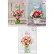Тетрадь 80 л, А4, клетка "Цветы. Spring in the air"