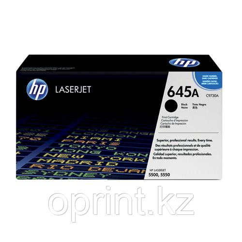 Картридж HP 645A черный