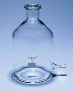 Склянка с тубусом под дистиллированную воду (1000 мл) (Pyrex)