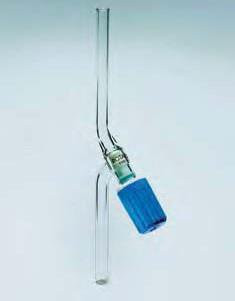 Кран GP, прямой, d-3 мм, L-210 мм, с боковым рукавом (Rotaflo)