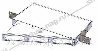 Кросс оптический 19" (ШКОС), до 24 портов, поворотный