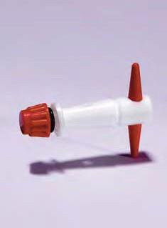 Ключ запасной фторопластовый к кранам соединительным трехходовым, D отверстия-2,5 мм (Pyrex)
