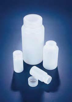 Бутыль широкогорлая полиэтиленовая, V-125 мл, с винт.крышкой (PE-HD) (Azlon)