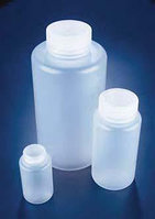 Бутыль широкогорлая полипропиленовая, V-150 мл, с винт.крышкой, автоклавируемая (PP) (Azlon)