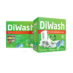 DiWash - таблетки для посудомоечных машин .30 шт./ 60 шт./ 100 шт. в уп. РФ