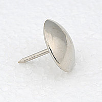 Гвозди декоративные 11 мм, никель - 1000 штук. Турция