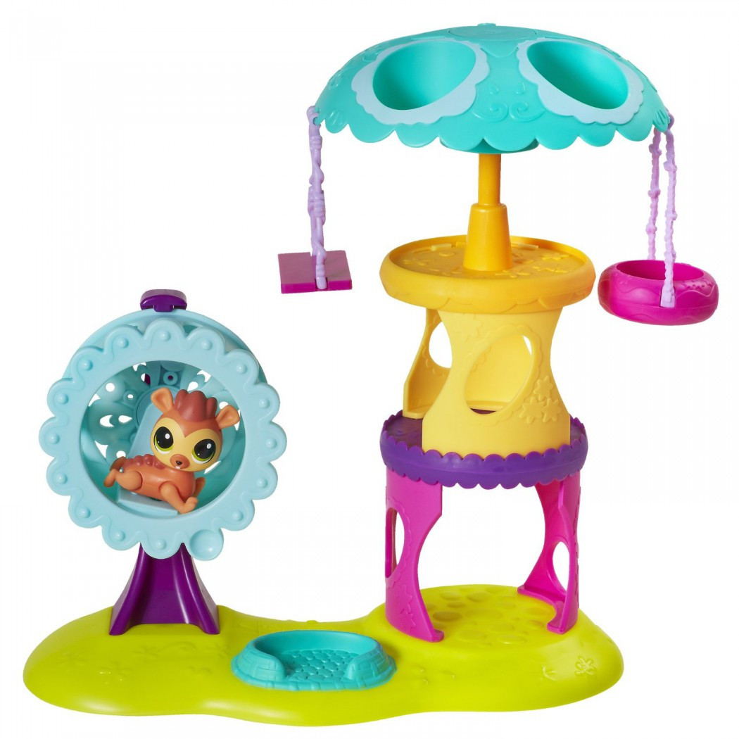 Hasbro Littlest Pet Shop Игровой набор "Парк развлечений" - фото 2