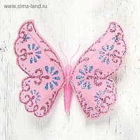Магнит "Бабочка цветочная" 8х6,5 см