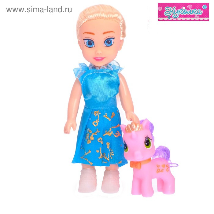 Кукла "Соня" в платье с пони, МИКС