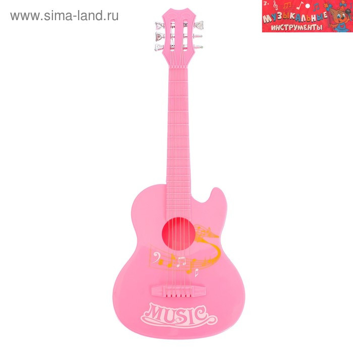 Музыкальная игрушка гитара «Мелодия», МИКС