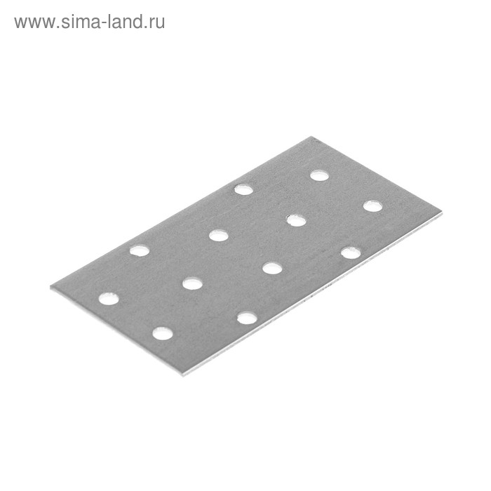 Пластина соединительная TUNDRA krep, 100х50х2 мм, в упаковке 100 шт.