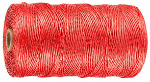 Шпагат STAYER многоцелевой полипропиленовый, красный, 800текс, 500м