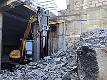 Услуги/аренда экскаватора с гидромолотом в Астане JCB CAT