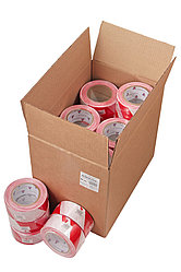 Лента сигнальная оградительная Эконом ЛО-200/50. Ширина 50мм