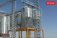 Силос для отгрузки авто и жд вагоны