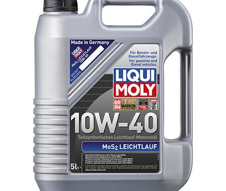 Моторное масло LIQUI MOLY MoS2 Leichtlauf 10W-40 4L