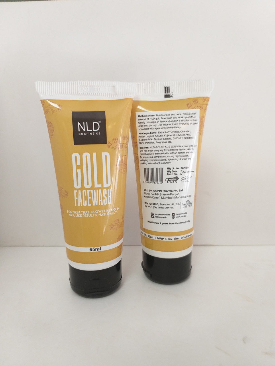 NLD GOLD FACE WASH 65ml