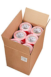 Лента сигнальная оградительная Эконом ЛО-200/75. Ширина 75мм Желто-Черная