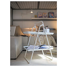 Столик придиваный ВИГГИА белый ИКЕА, IKEA, фото 2