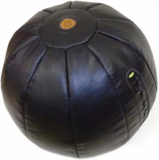 Мяч для кроссфита Медбол кожаный 3кг