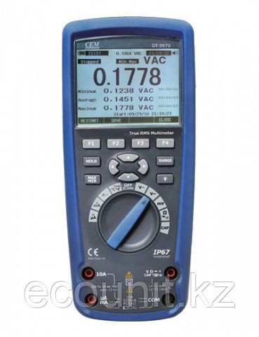 CEM Instruments DT-9979 цифровой мультиметр, IP67, True RMS, передача данных Bluetooth 481110 - фото 1 - id-p60744835