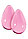 Стимулятор  CRYSTAL LARGE GLASS EGGS PINK, фото 2