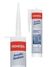 Быстросохнущий герметик "Penosil" Standart Acrylic белый 280ml