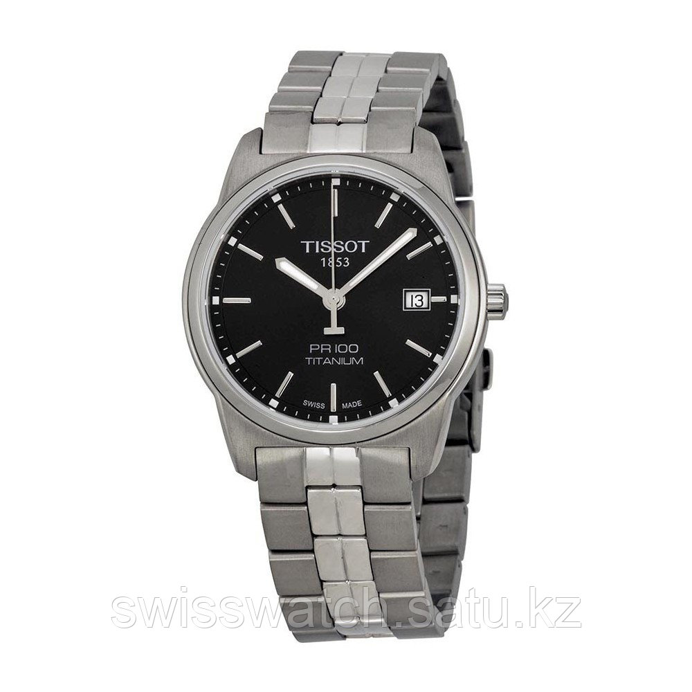 НАРУЧНЫЕ ЧАСЫ TISSOT T049.410.44.051.00 T-Classic PR 100 Titanium Quartz - фото 1 - id-p60761931