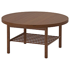 Журнальный стол ЛИСТЕРБИ коричневый ИКЕА, IKEA  , фото 2